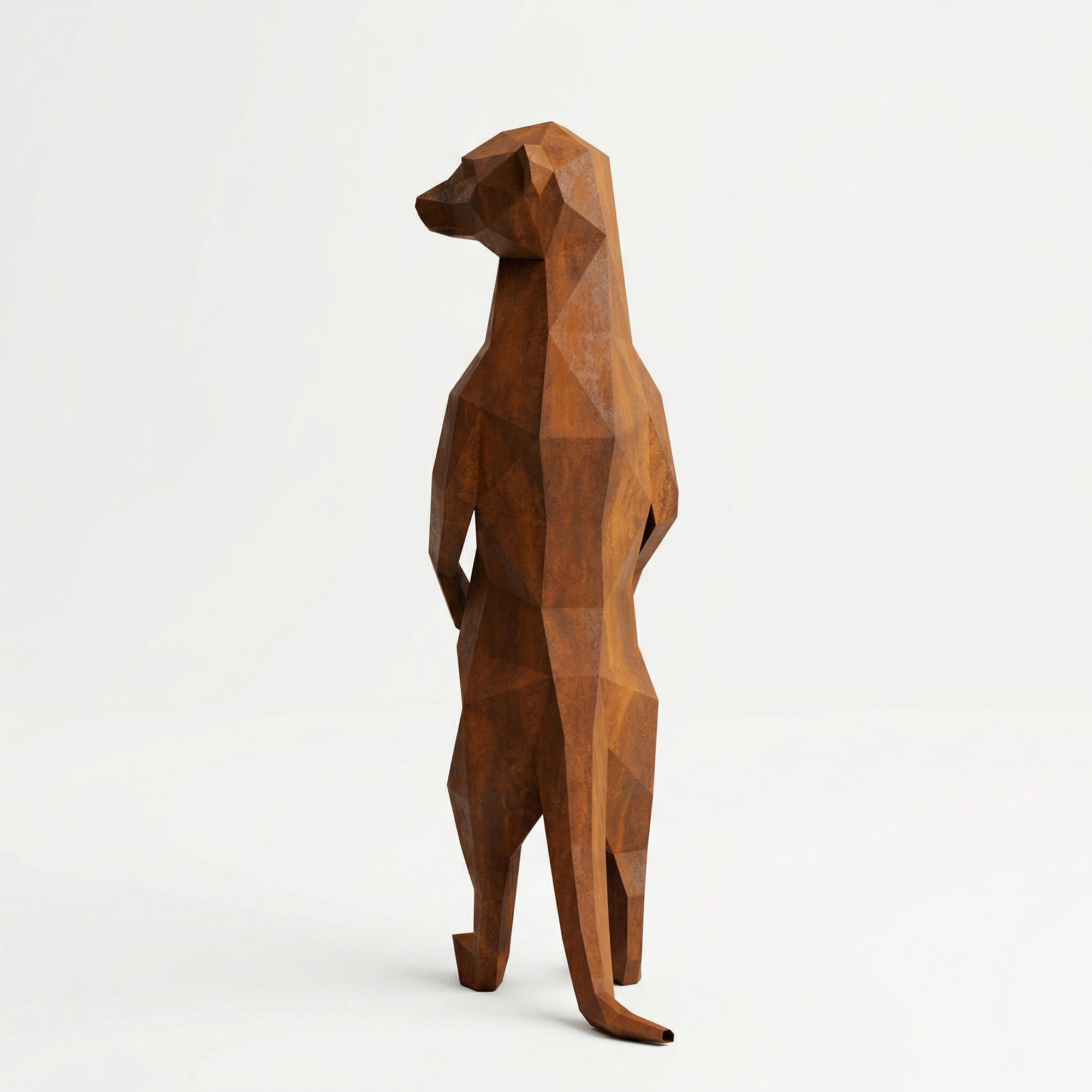 Grande Meerkat Origami Sculpture