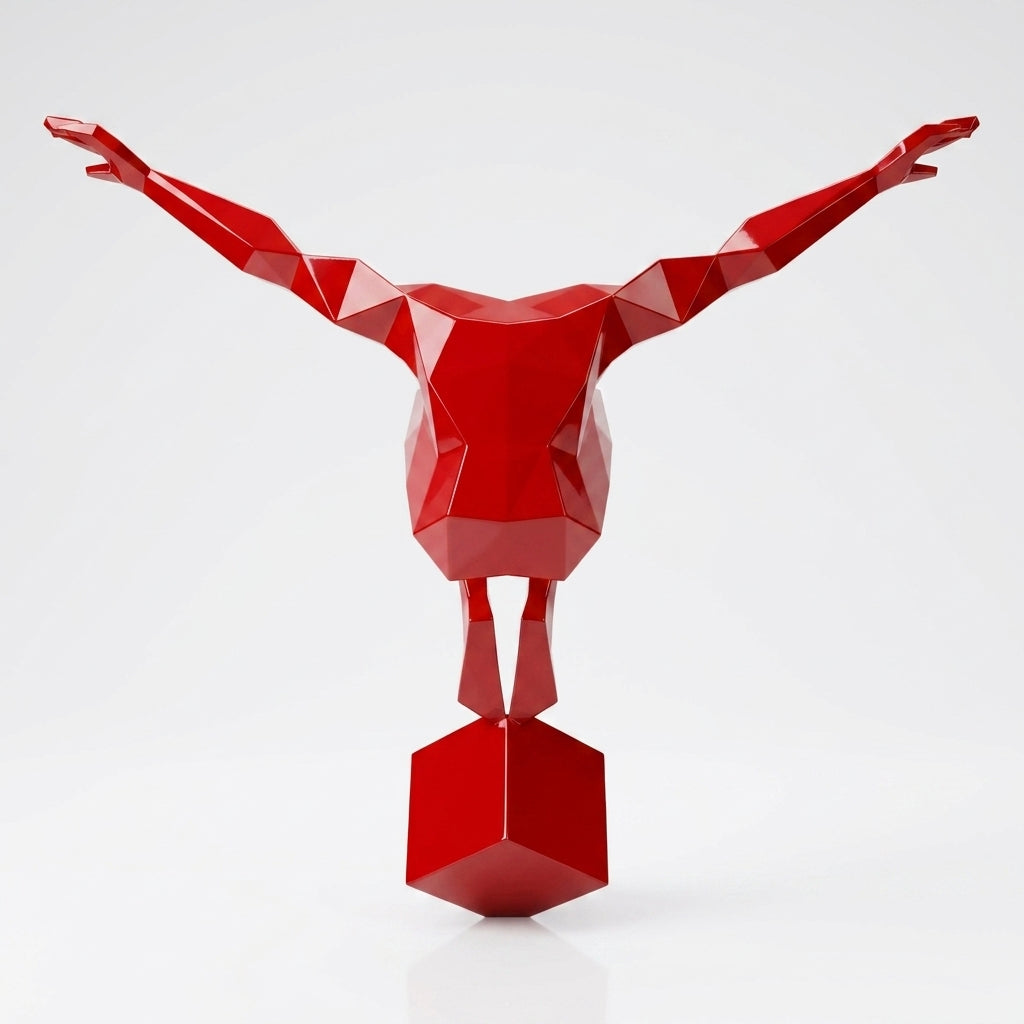 Grande Sculpture Origami Balance