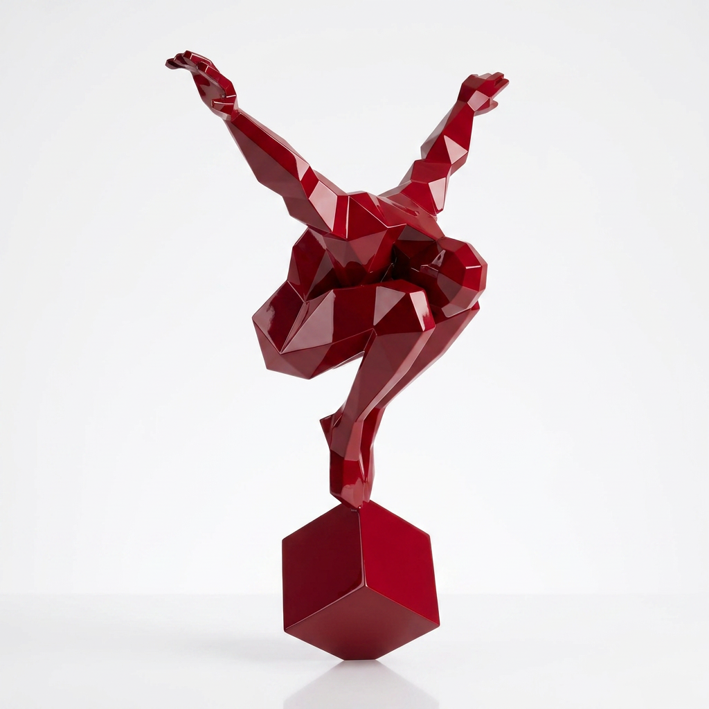 Grande Sculpture Origami Balance