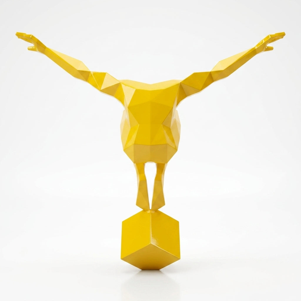 Grande Sculpture Origami Balance