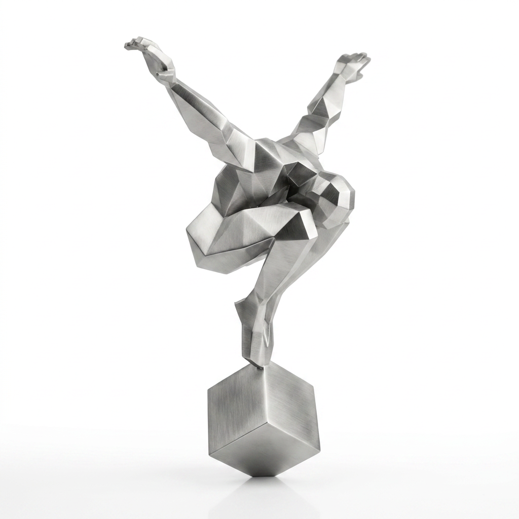 Grande Sculpture Origami Balance