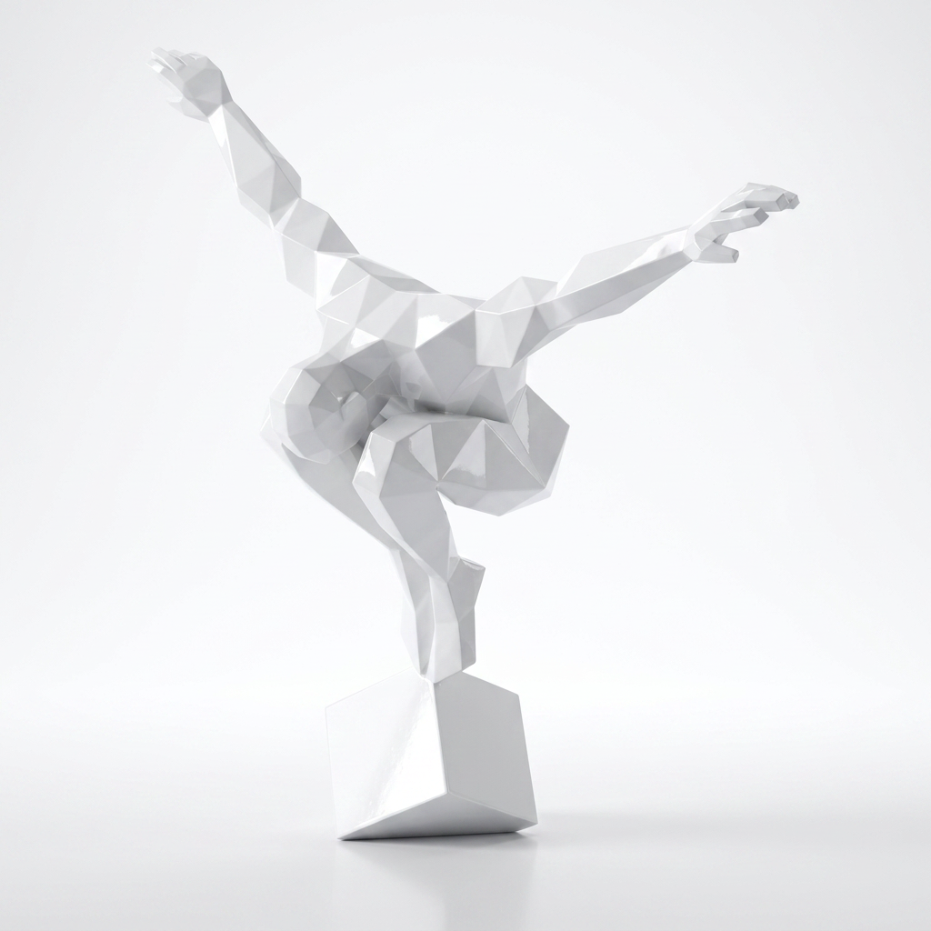 Grande Sculpture Origami Balance