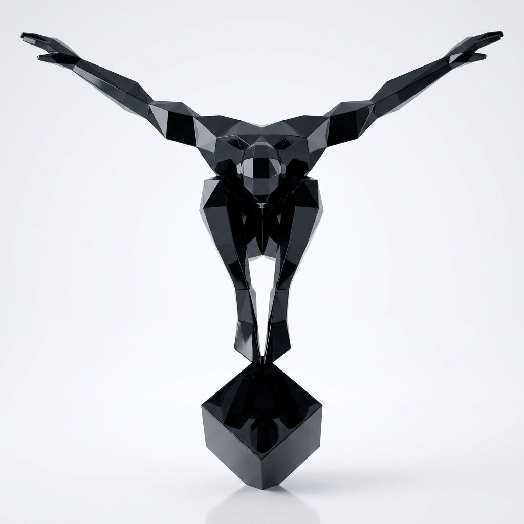 Grande Sculpture Origami Balance
