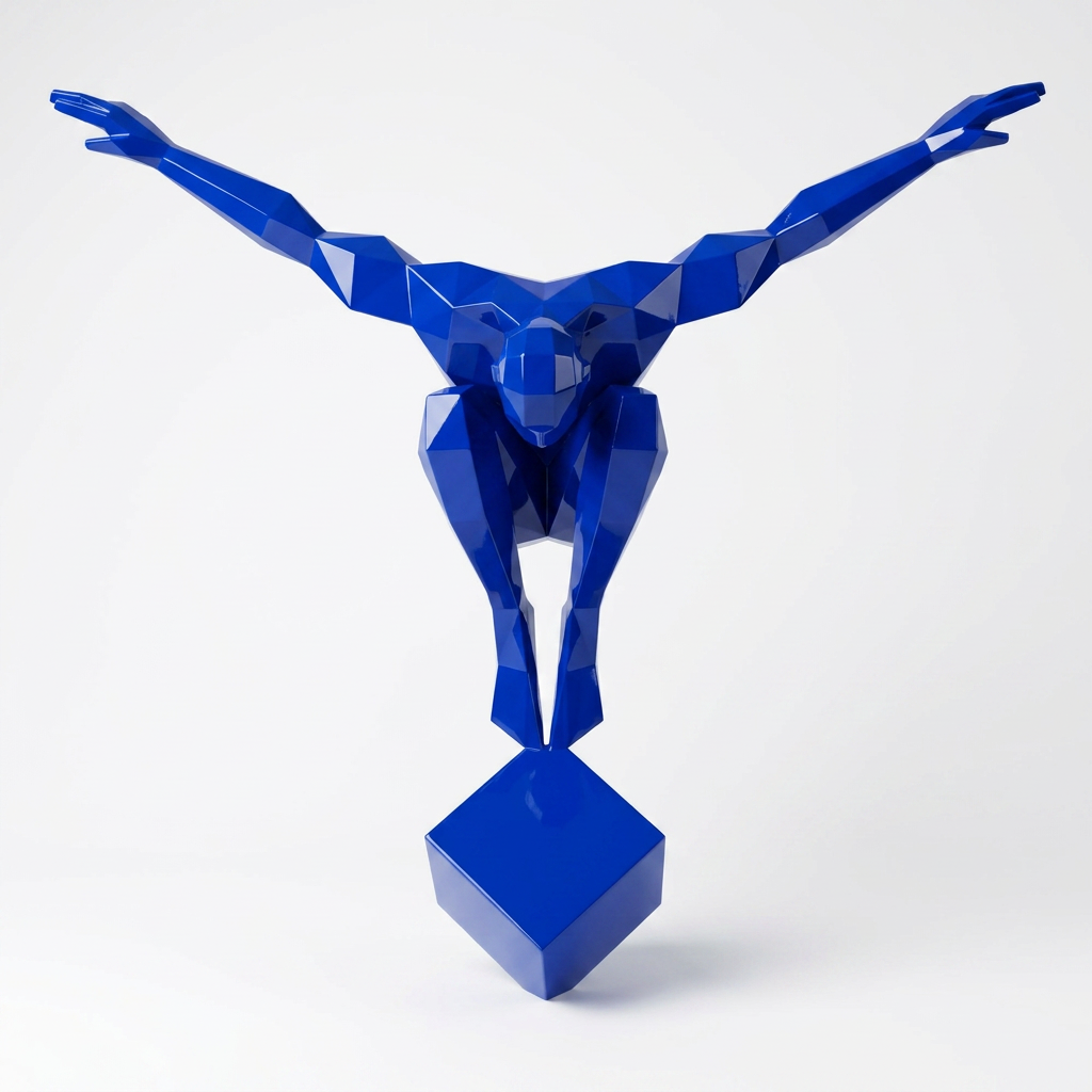 Grande Sculpture Origami Balance