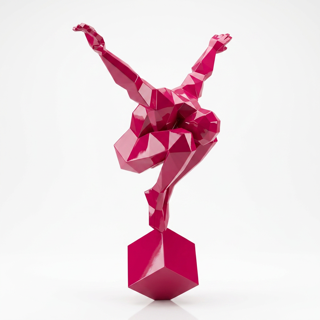 Grande Sculpture Origami Balance