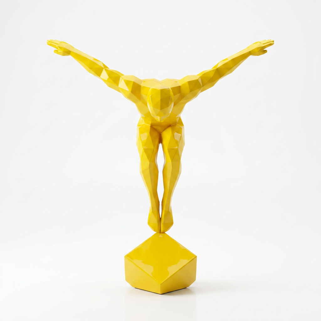 Grande Sculpture Origami Balance