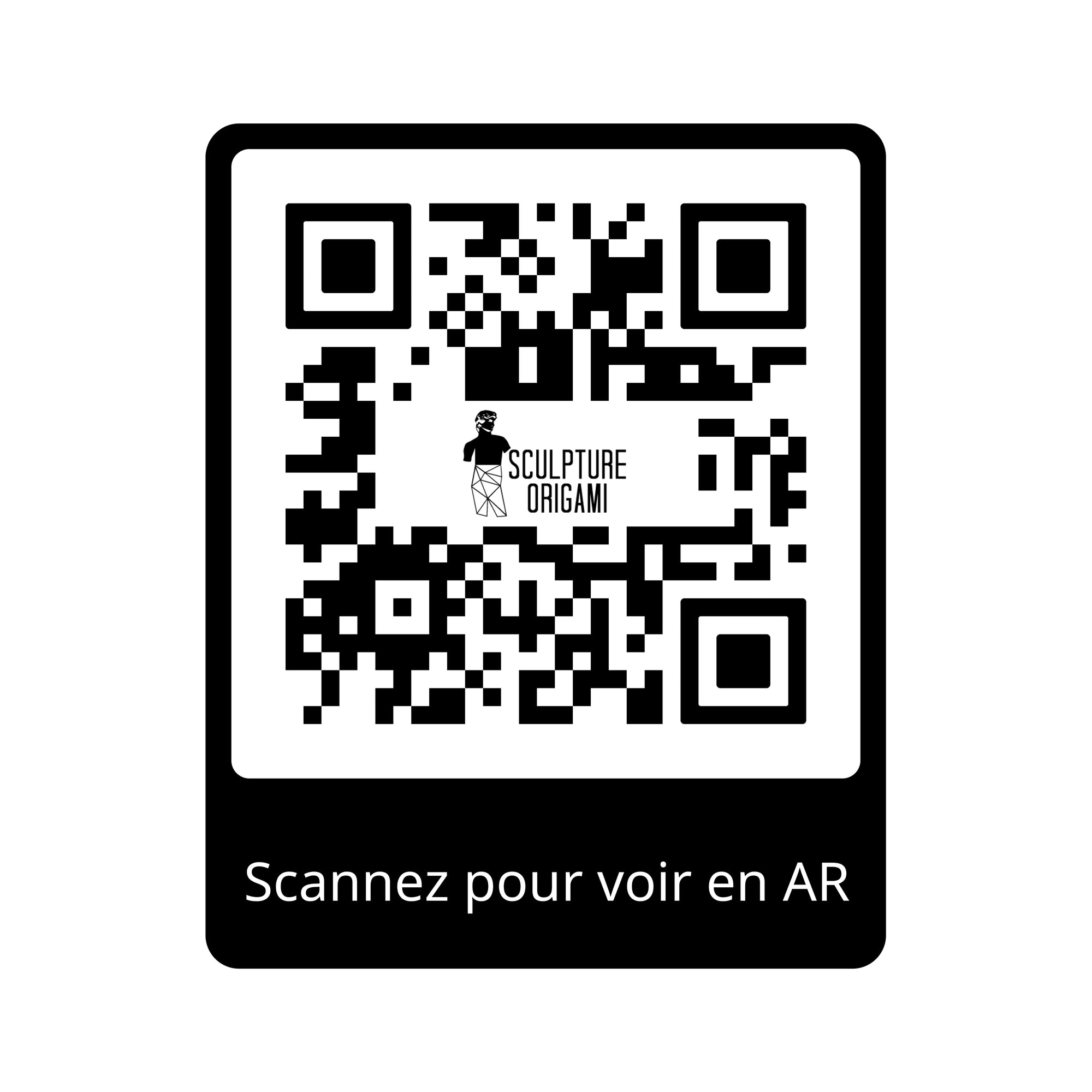 Grande Sculpture Origami Balance