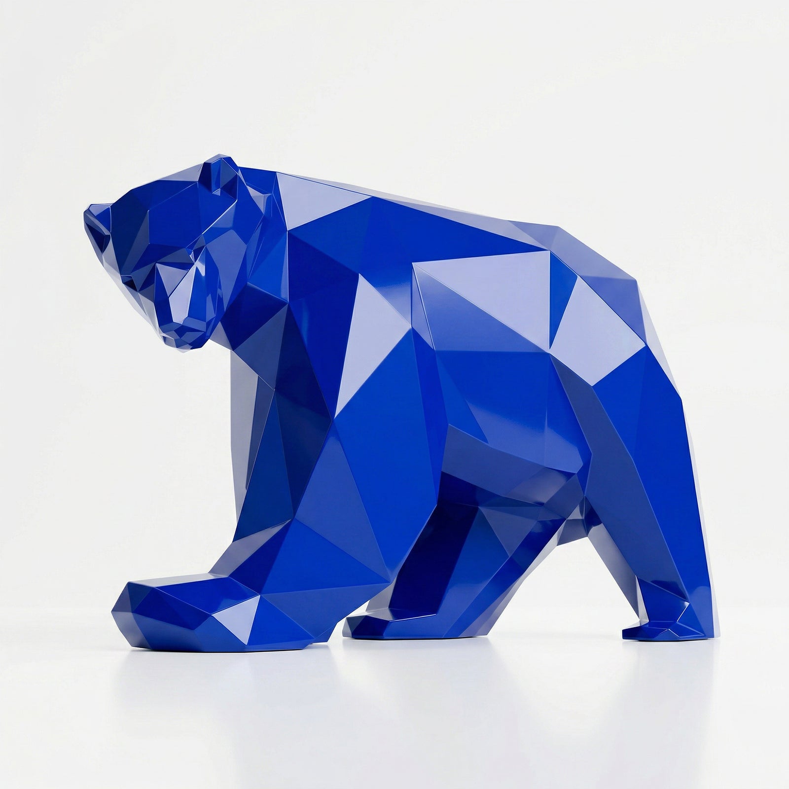Grande Sculpture Polygone Ours