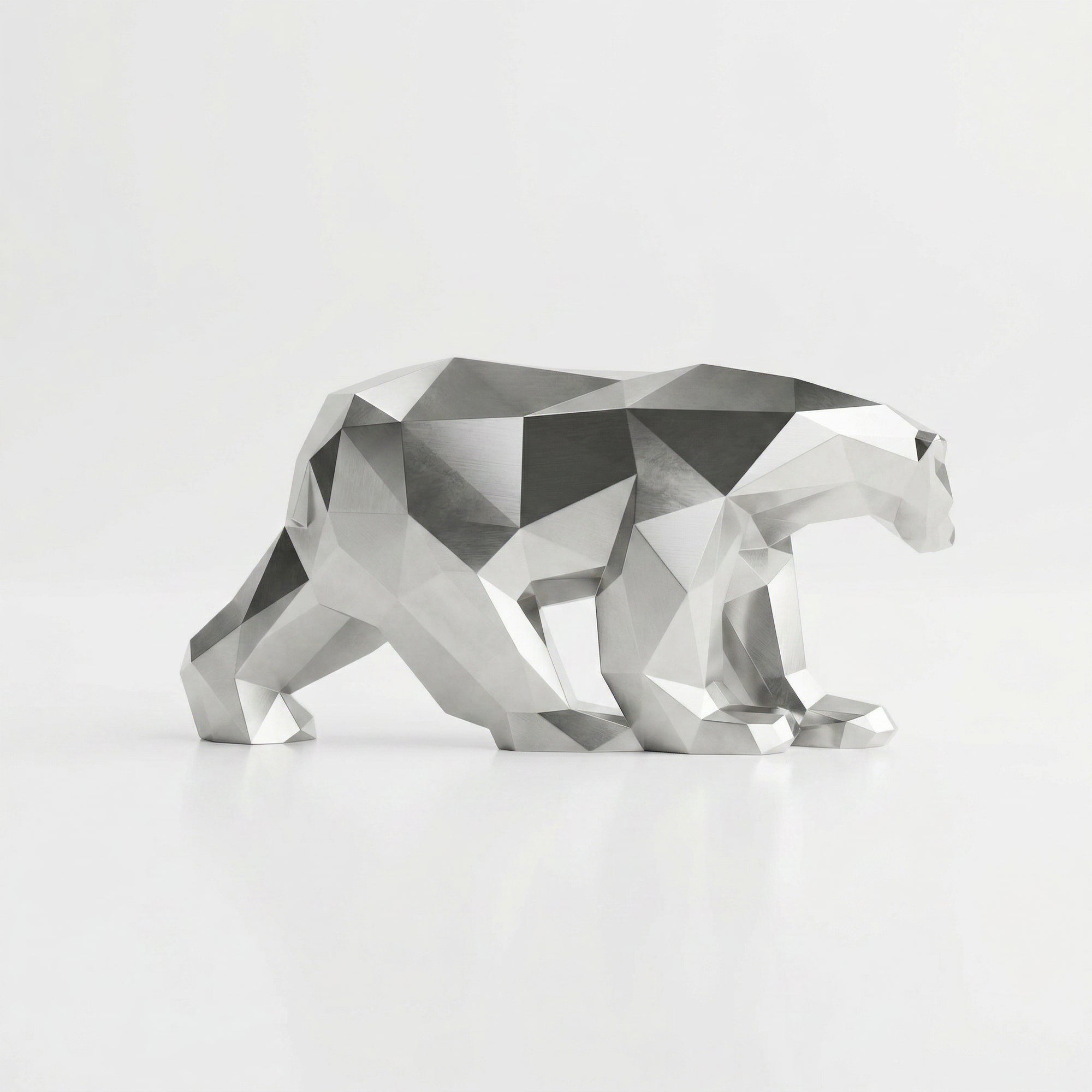 Grande Sculpture Polygone Ours