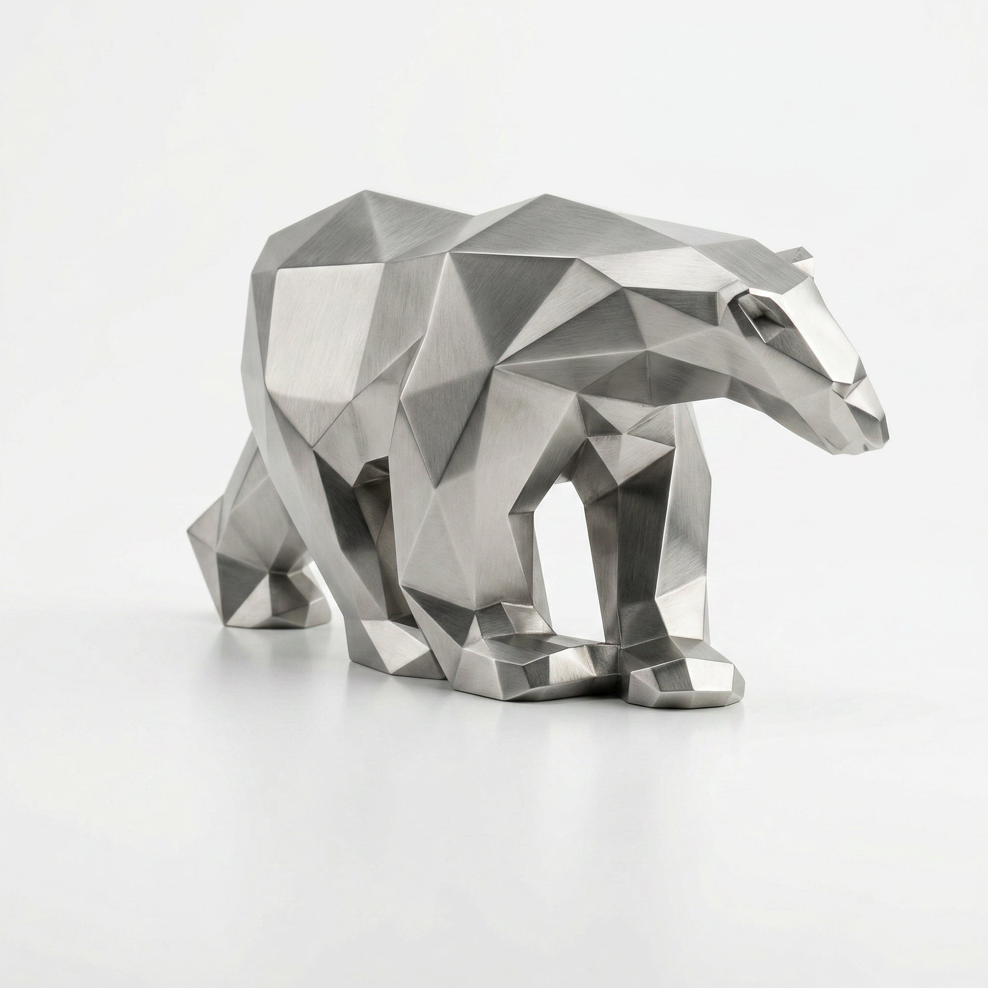 Grande Sculpture Polygone Ours