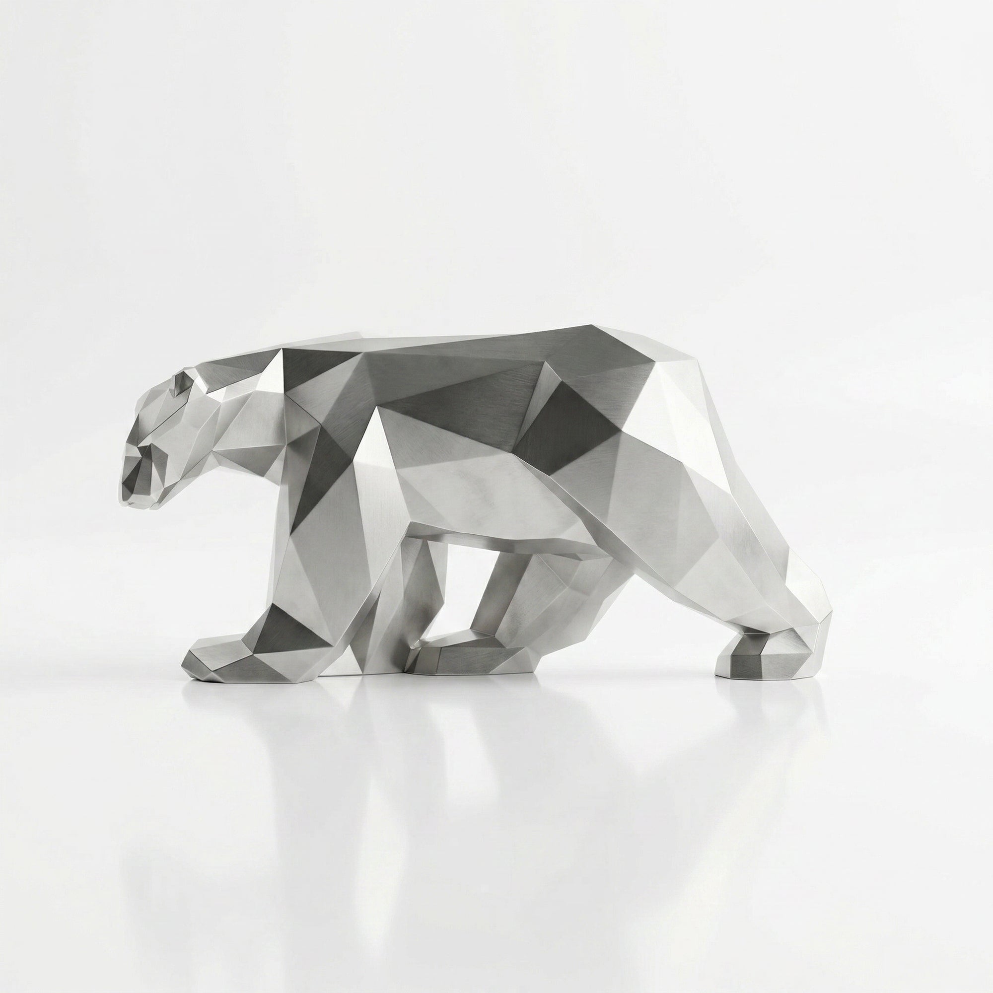Grande Sculpture Polygone Ours