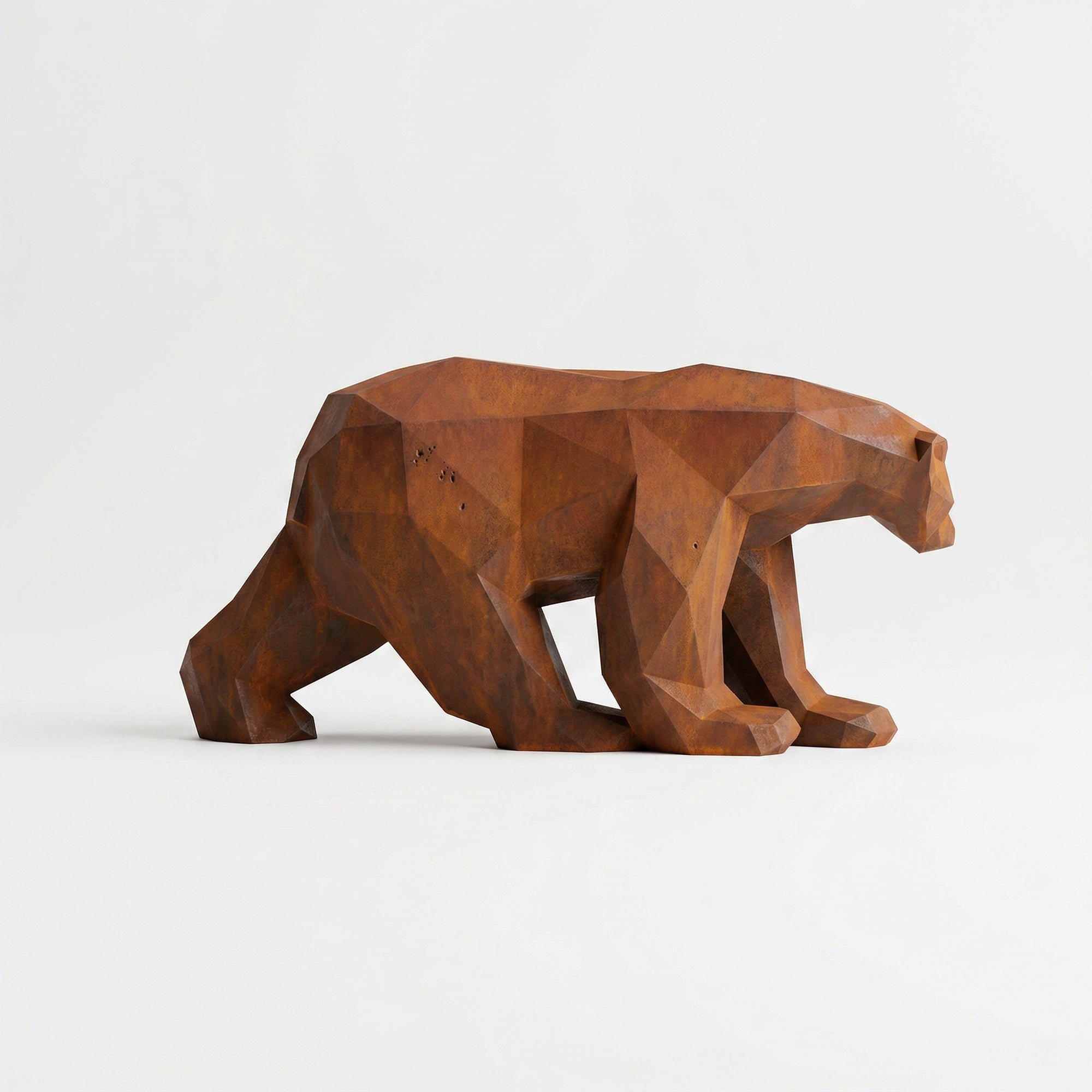 Grande Sculpture Polygone Ours