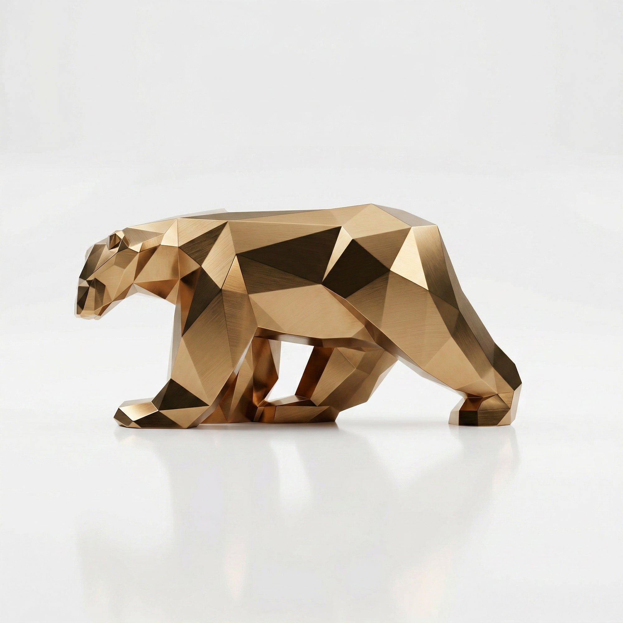 Grande Sculpture Polygone Ours
