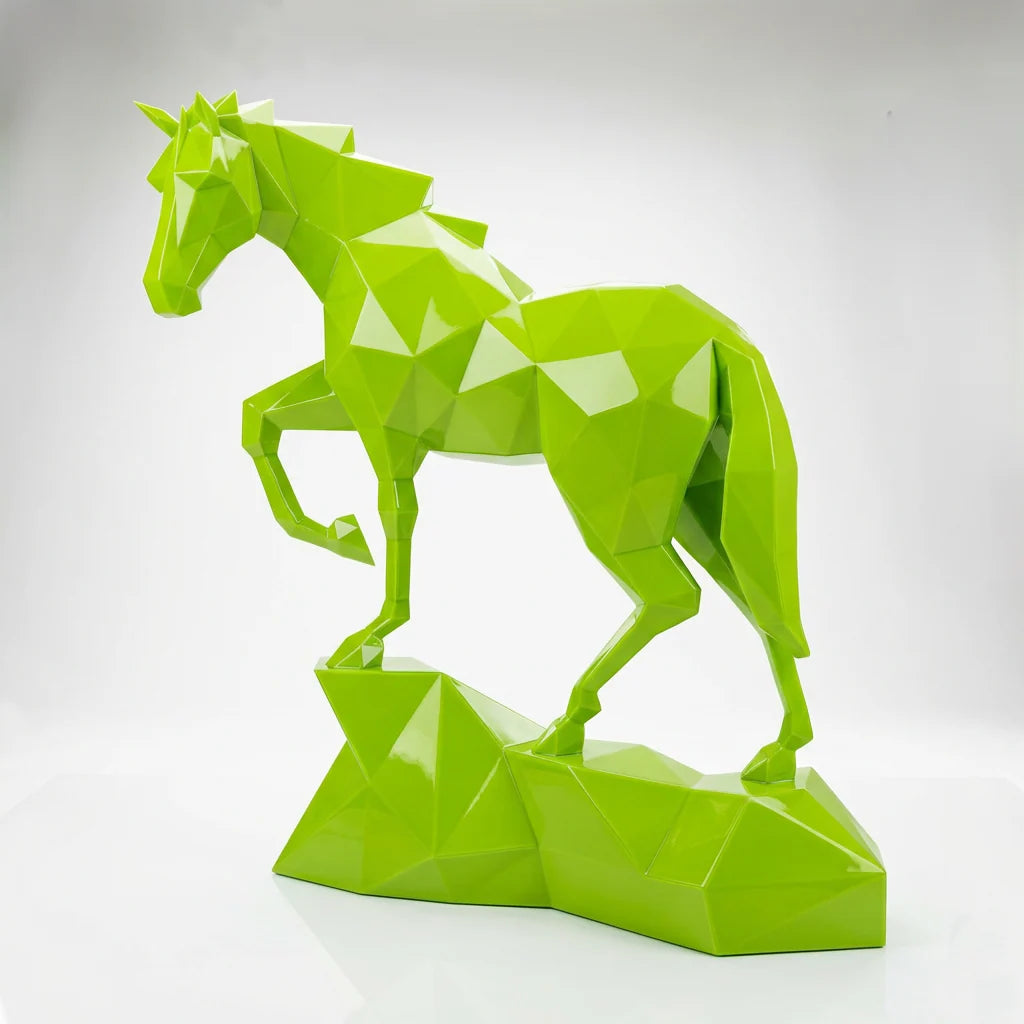 Grande Sculpture Origami Cheval