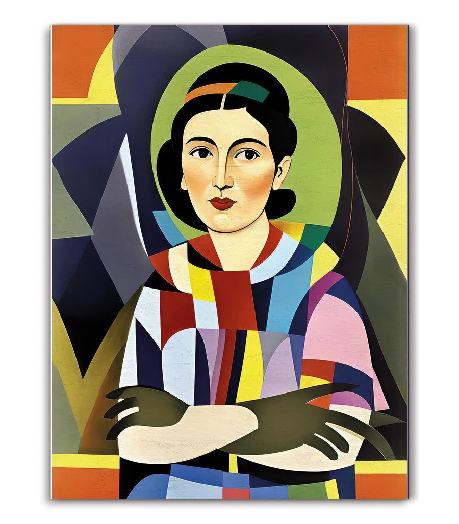 Tableau décoratif modernité en cubisme