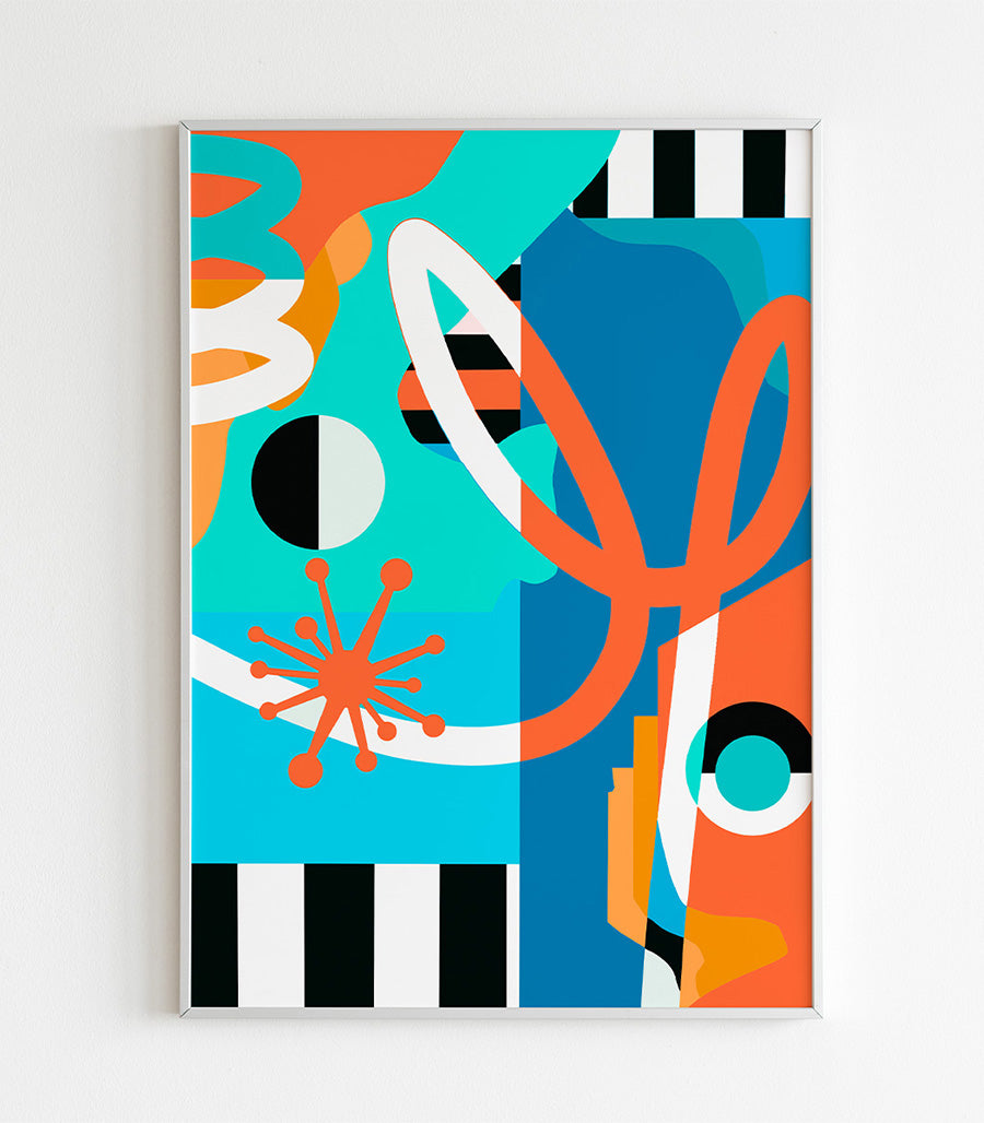 Tableau décoratif cubisme et luxe moderne