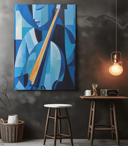 Tableau décoratif art cubisme vivant