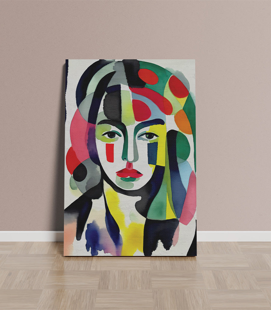 Tableau décoratif cubisme et élégance