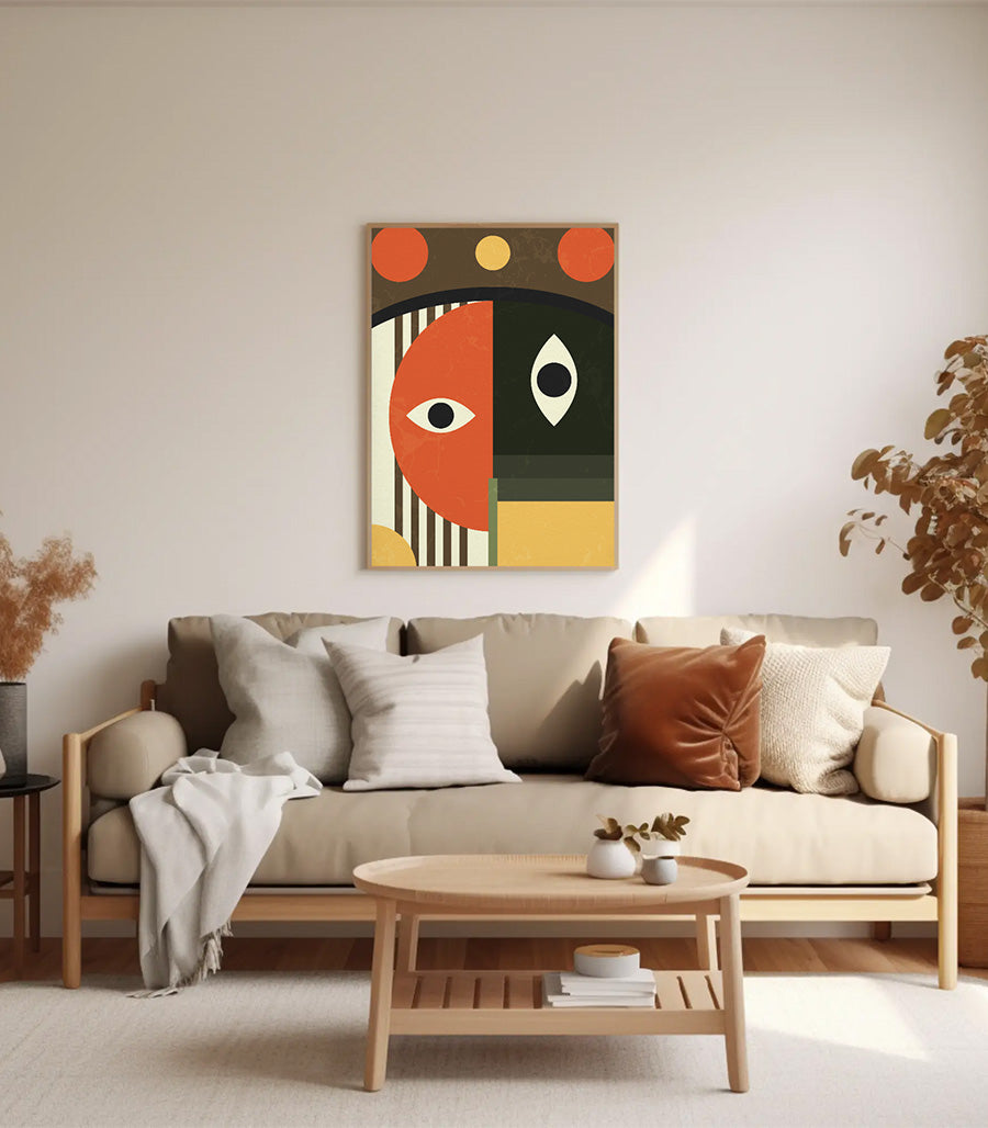 Tableau D'intérieur Classique D'Art Cubisme