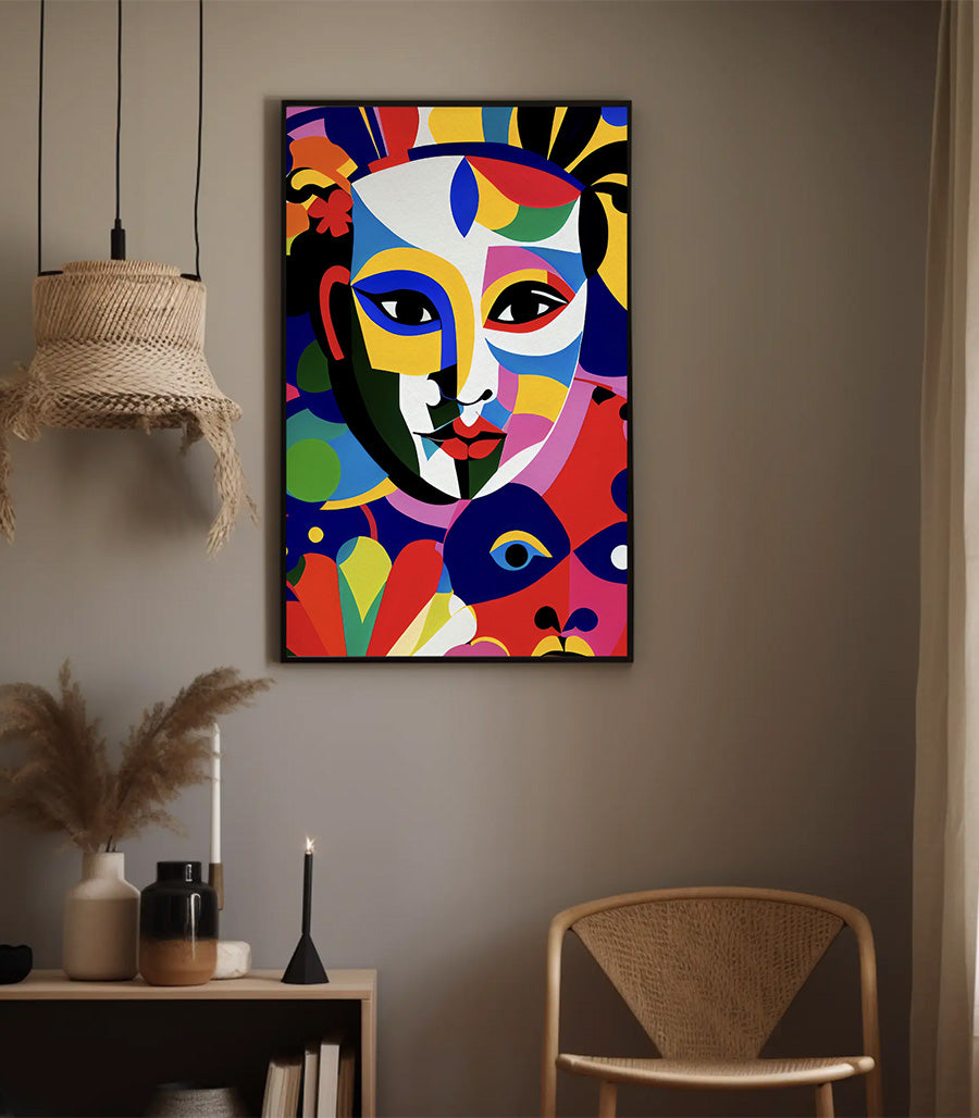 Tableau Décoratif Art Moderne de Cubisme