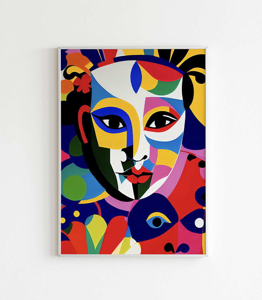 Tableau Décoratif Art Moderne de Cubisme