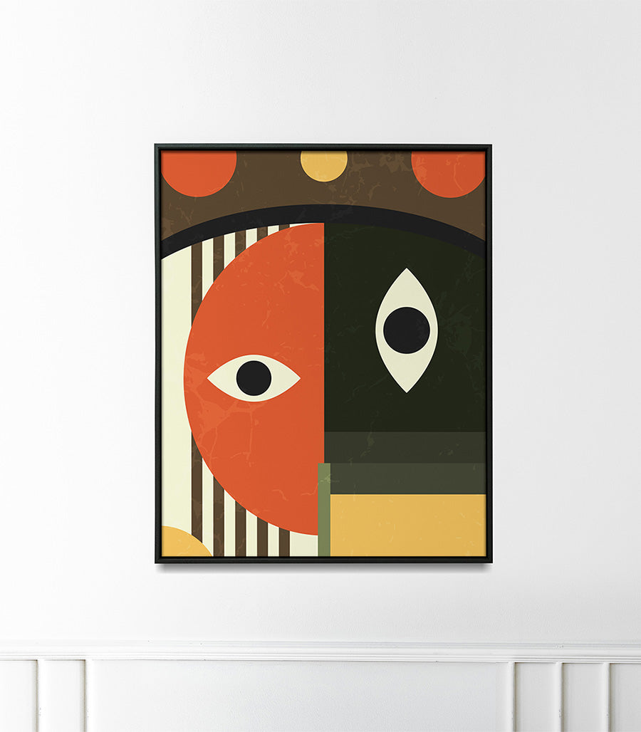 Tableau D'intérieur Classique D'Art Cubisme