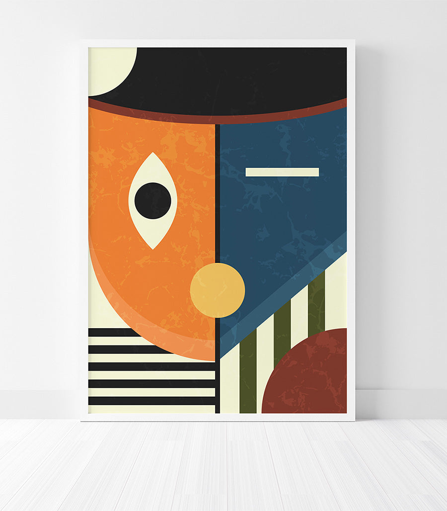 Tableau Décoratif Cubisme Pour Salon Moderne