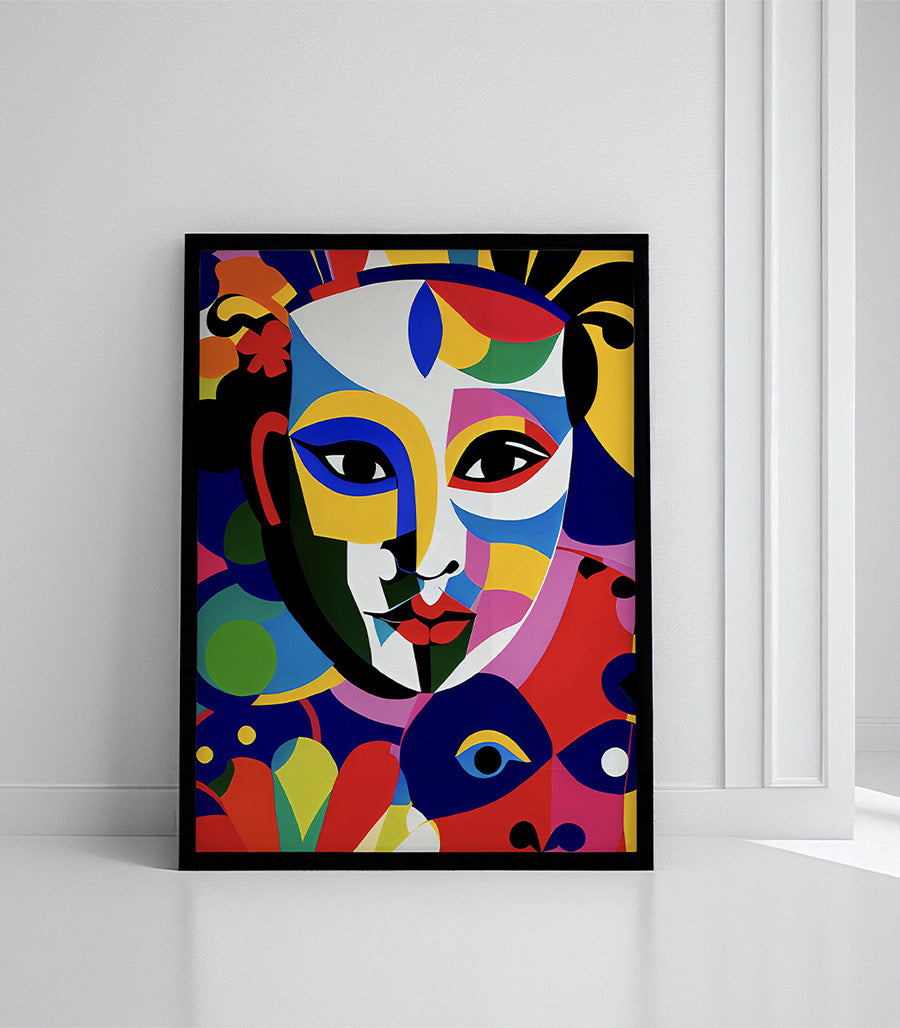 Tableau Décoratif Art Moderne de Cubisme