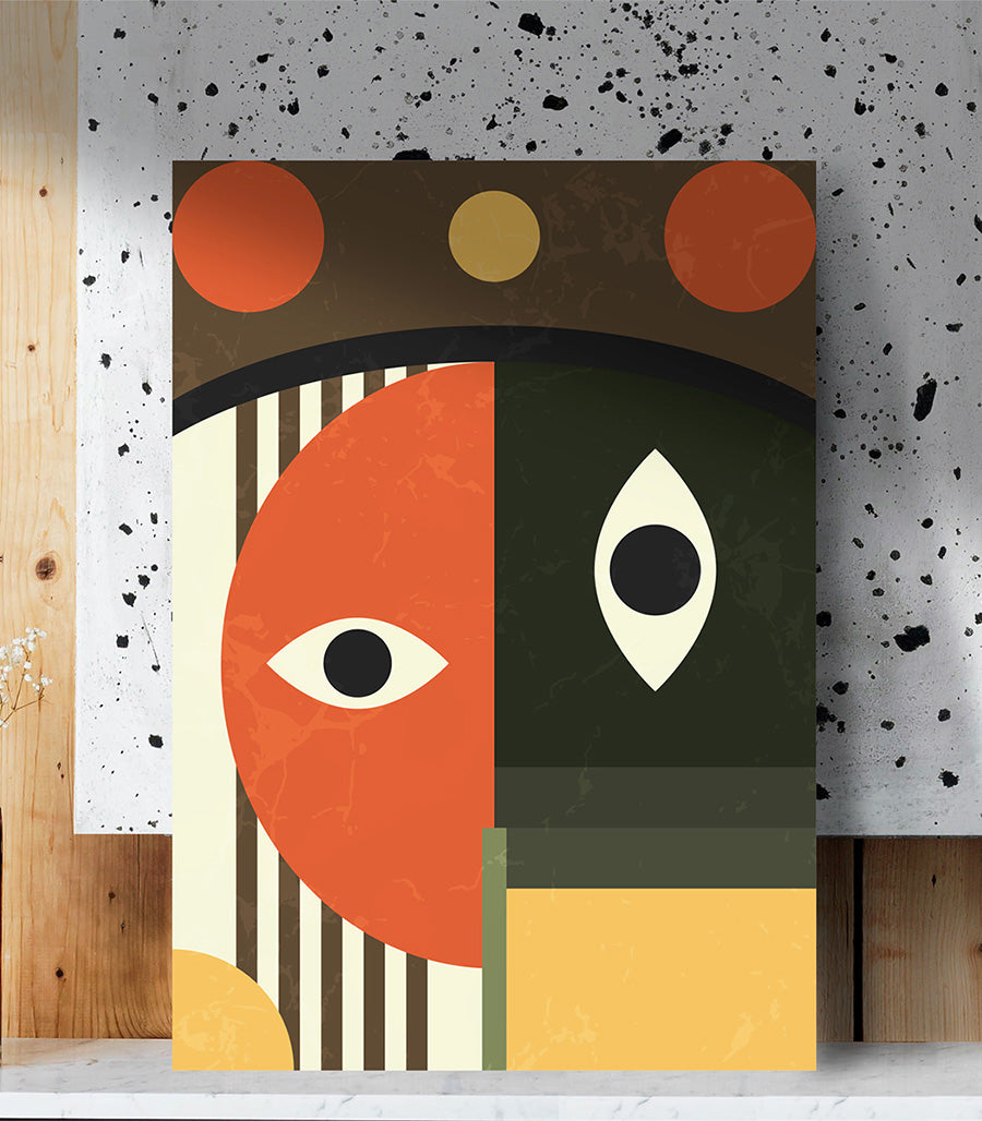 Tableau D'intérieur Classique D'Art Cubisme