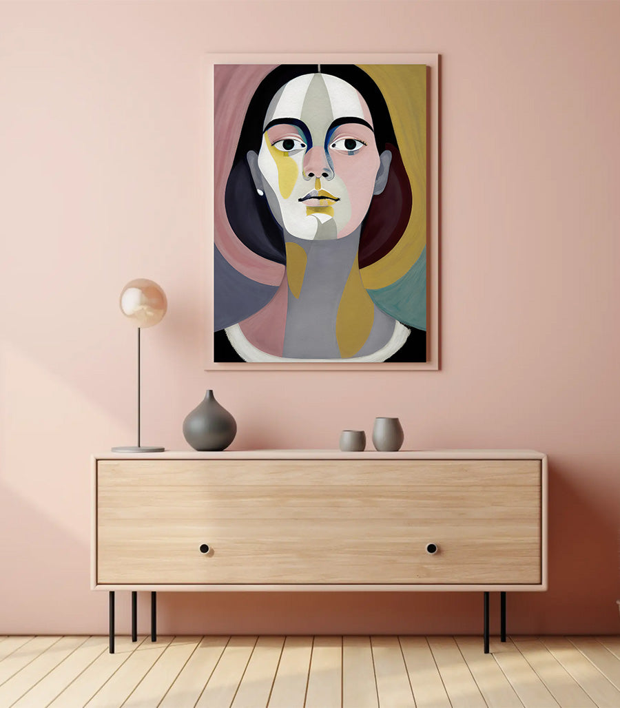 Tableau Design Artistique Cubisme