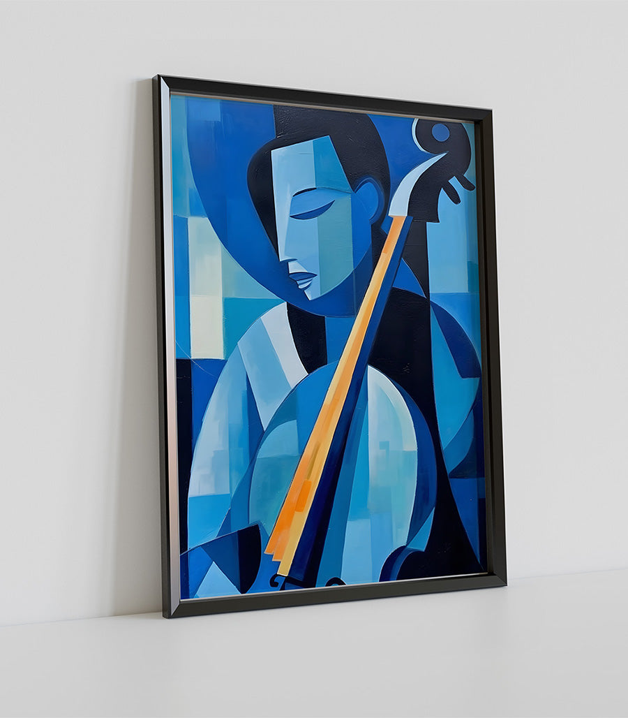 Tableau décoratif art cubisme vivant