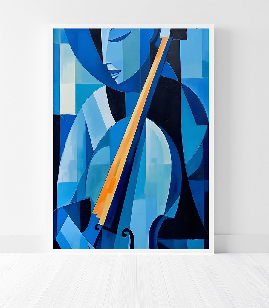 Tableau décoratif art cubisme vivant