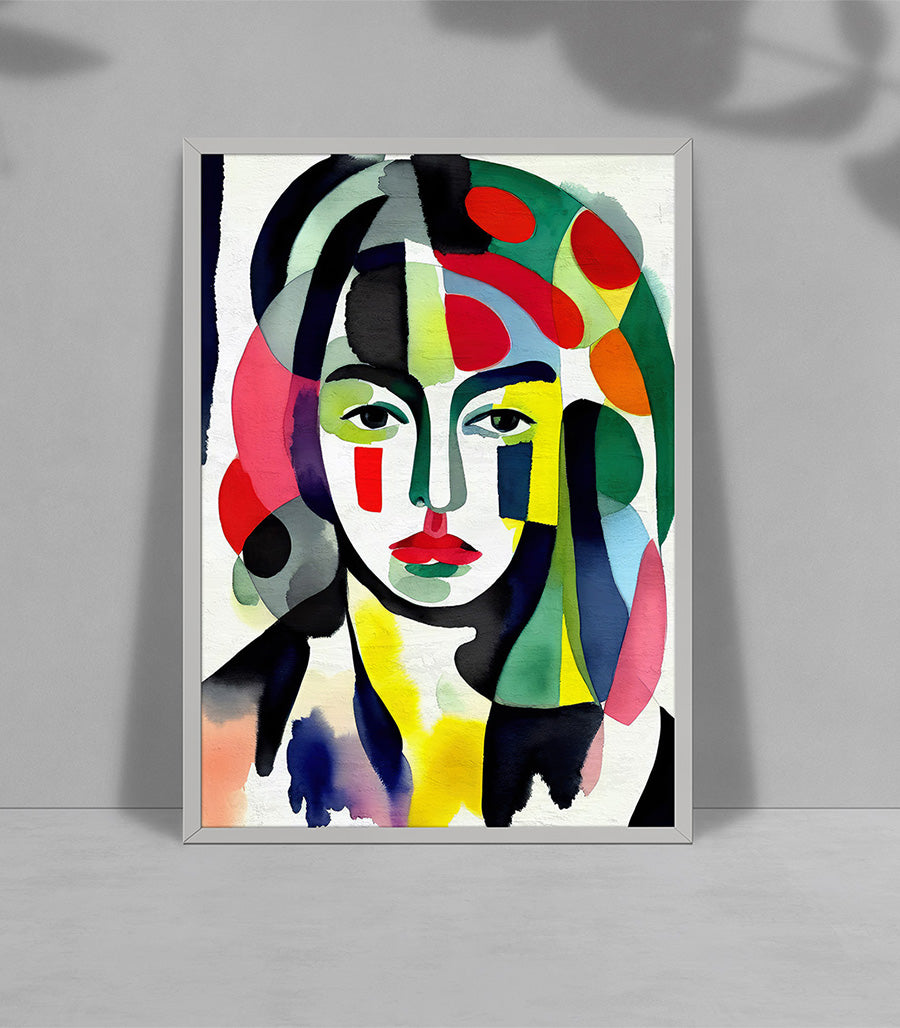 Tableau décoratif cubisme et élégance