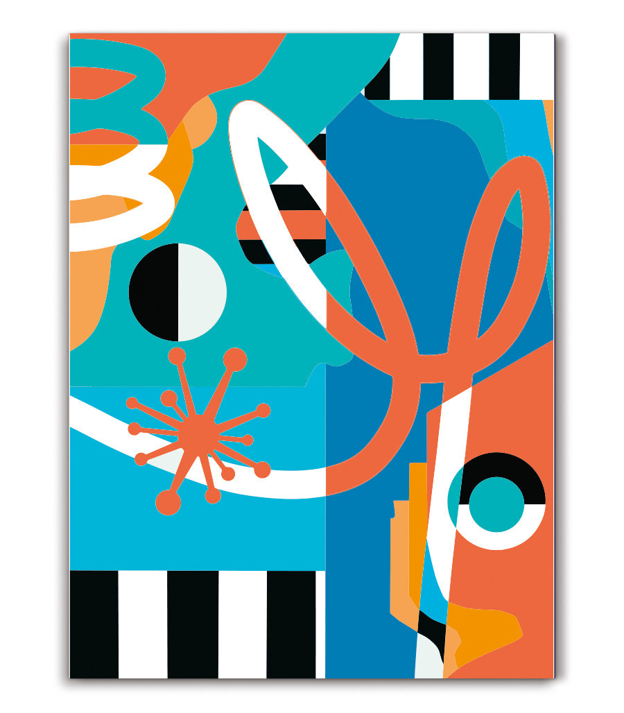 Tableau décoratif cubisme et luxe moderne