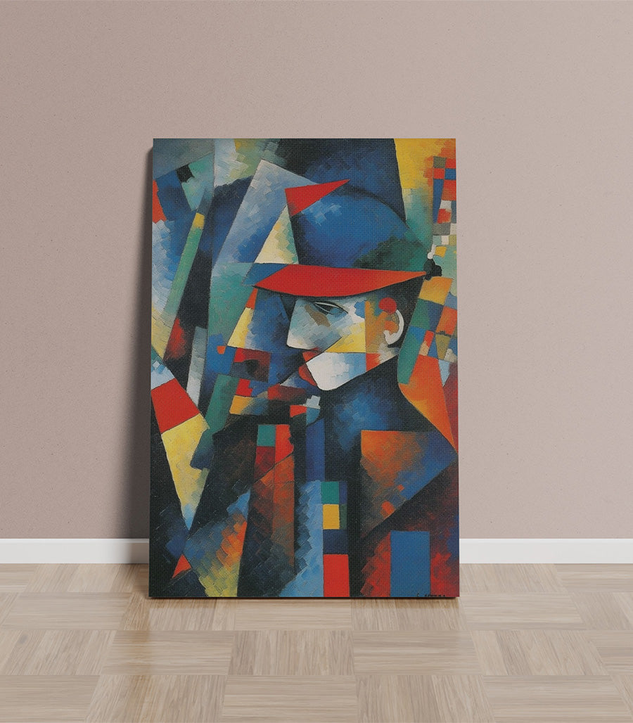 Tableau décoratif cubisme de caractère