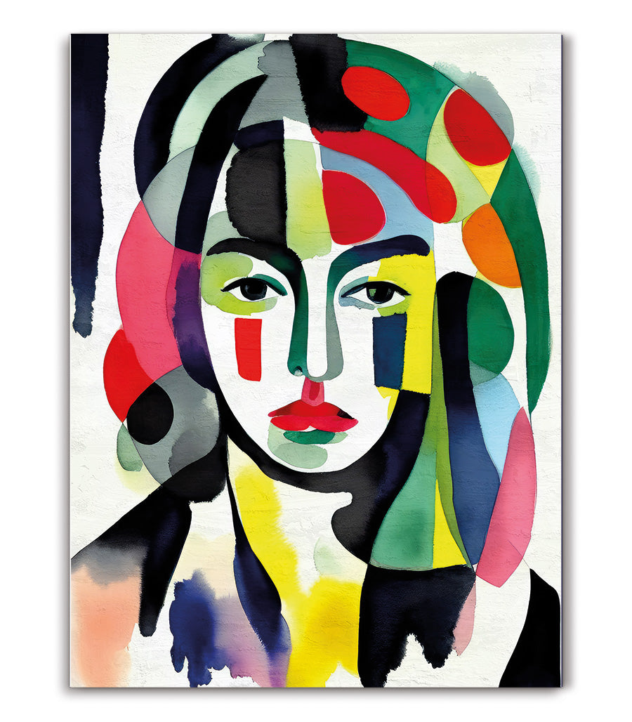 Tableau décoratif cubisme et élégance