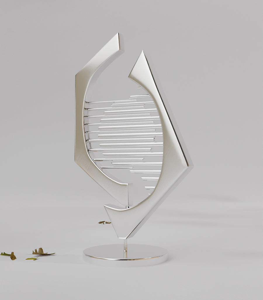 Sculpture "Horizon Structuré" – Harmonie d’Ouverture