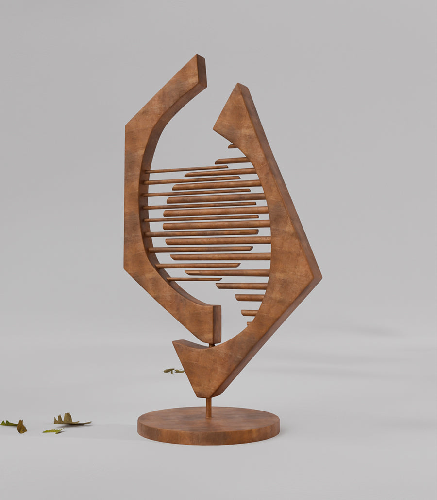 Sculpture "Horizon Structuré" – Harmonie d’Ouverture