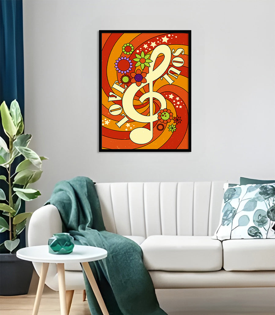 Tableau Décoratif - Love & Soul Vintage