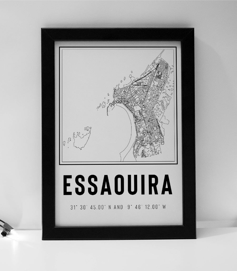 Contours Calligraphiques Maritimes d'Essaouira