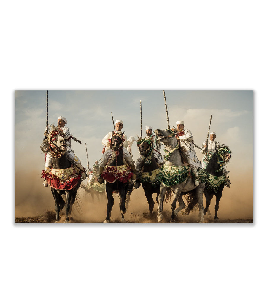 TABLEAU DÉCORATIF MURAL VOYAGE AU CŒUR DU MAROC