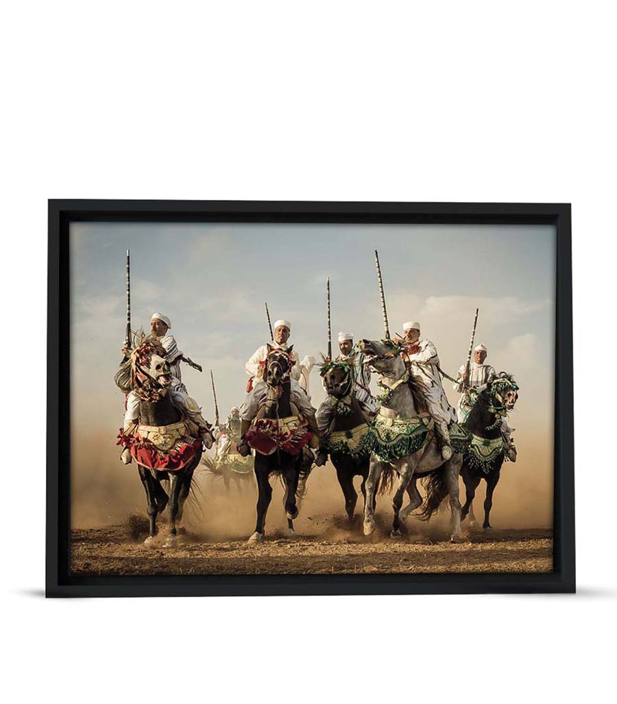 TABLEAU DÉCORATIF MURAL VOYAGE AU CŒUR DU MAROC