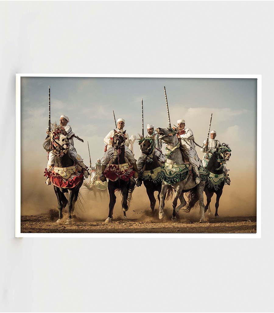 TABLEAU DÉCORATIF MURAL VOYAGE AU CŒUR DU MAROC