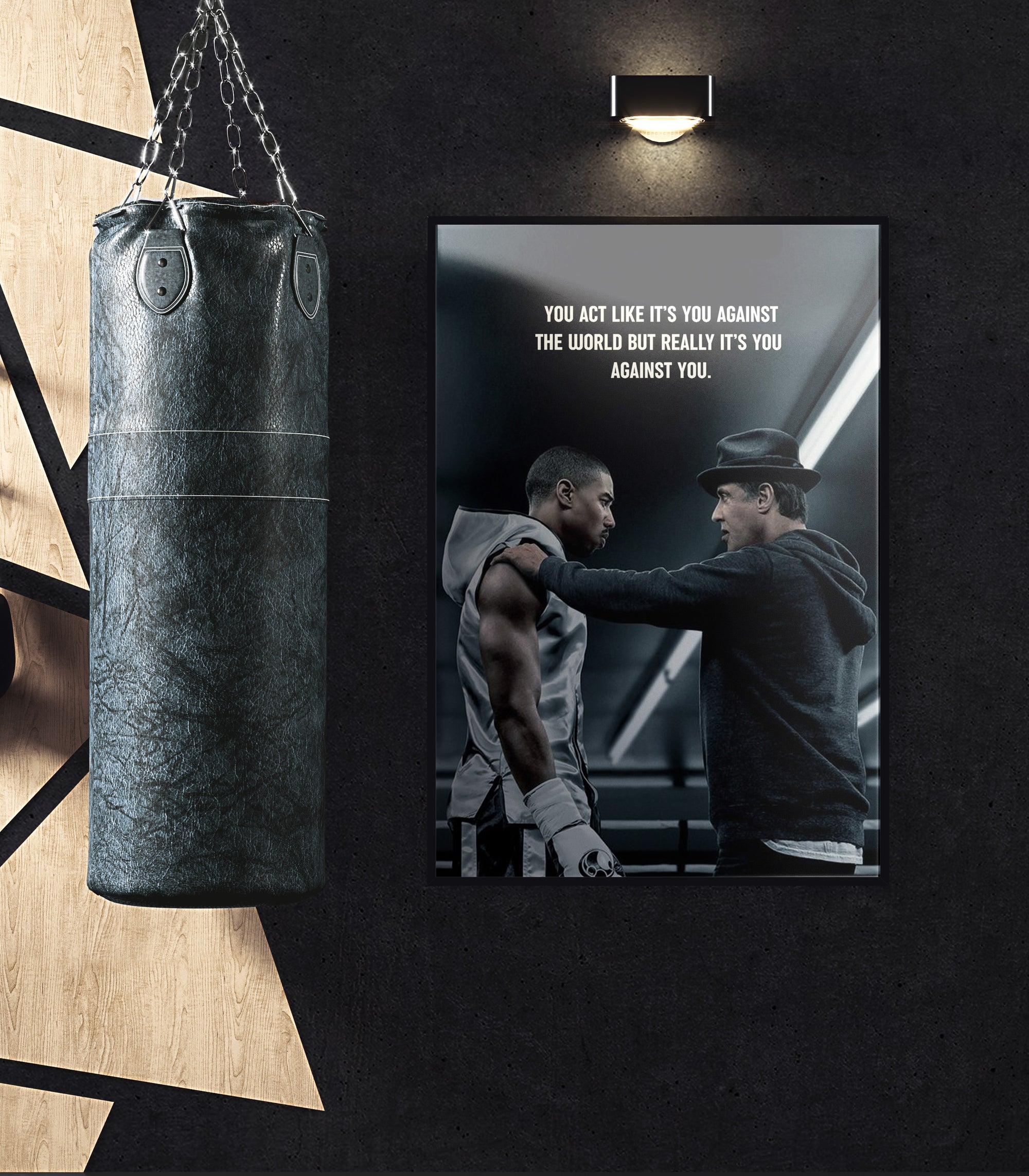 Défi Personnel Profond Tableau Décoratif Moderne