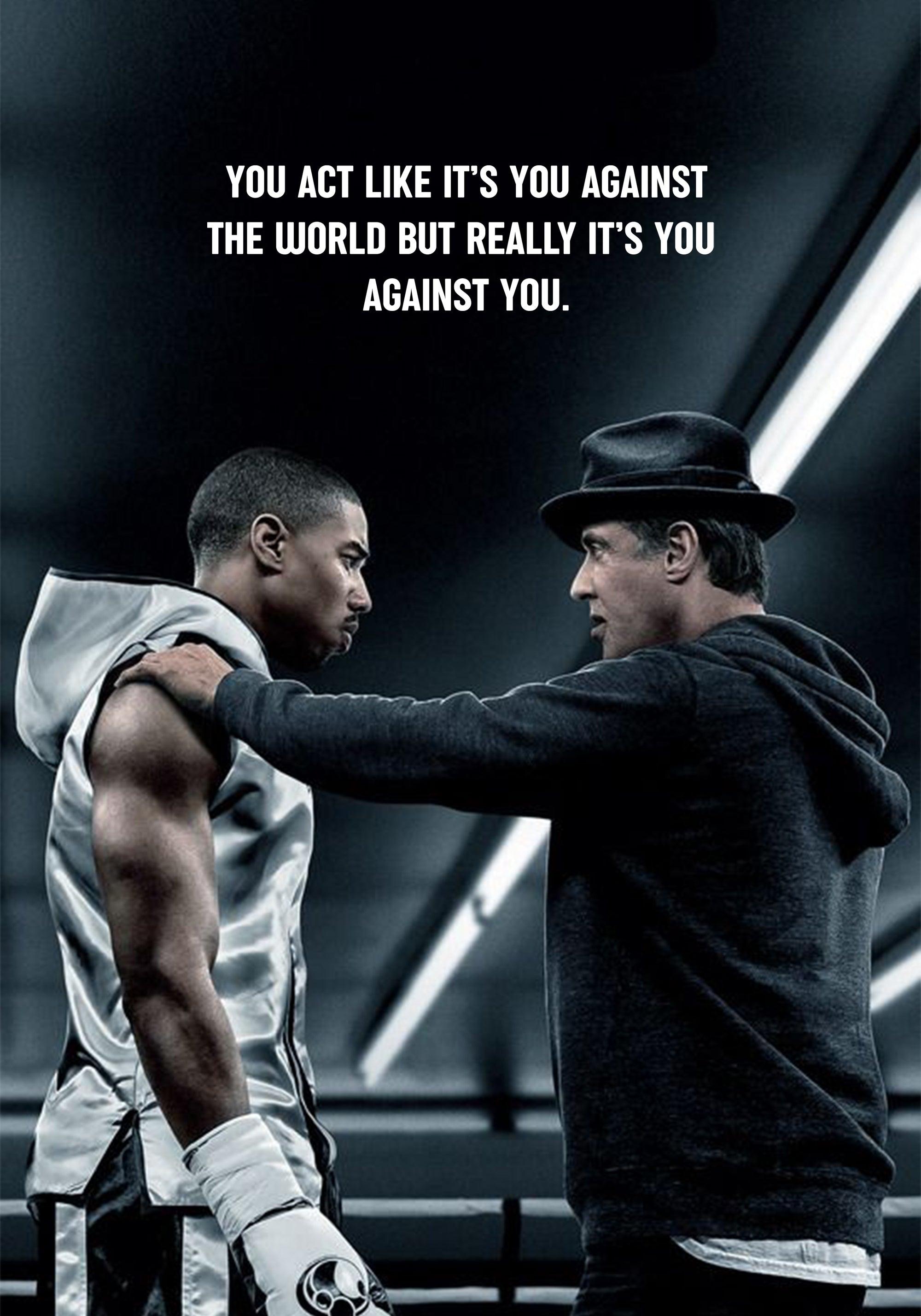 Défi Personnel Profond Tableau Décoratif Moderne