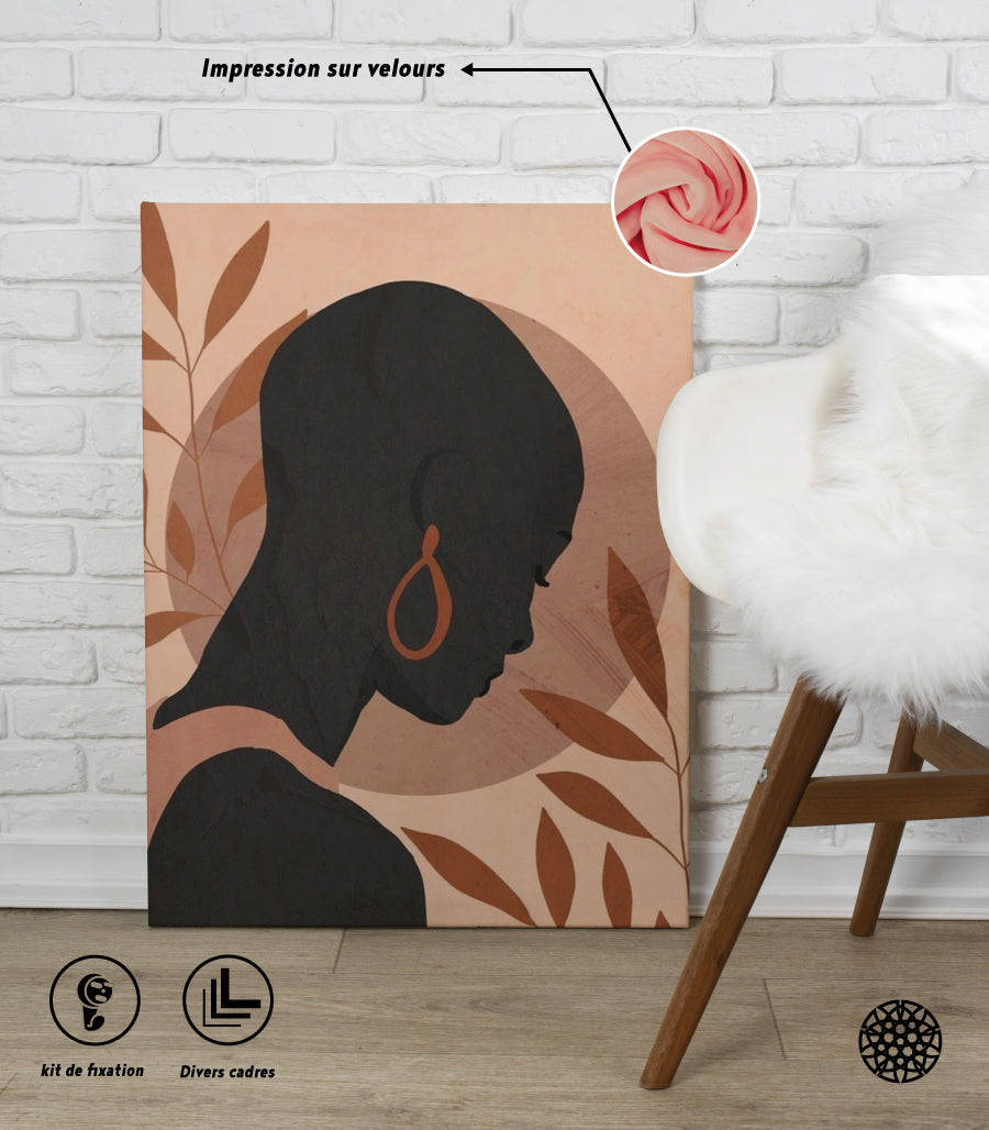 Tableau Décoratif Essence d'Ébène