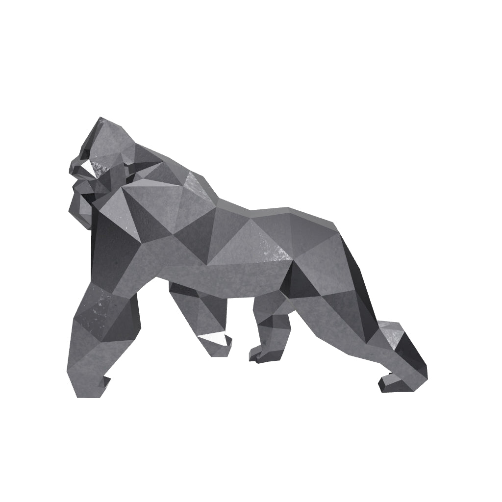 Sculpture King Kong Minimaliste Petite Format