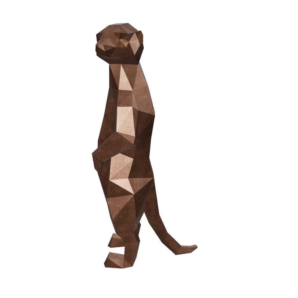 Meerkat Polygone Sculpture Petite Format