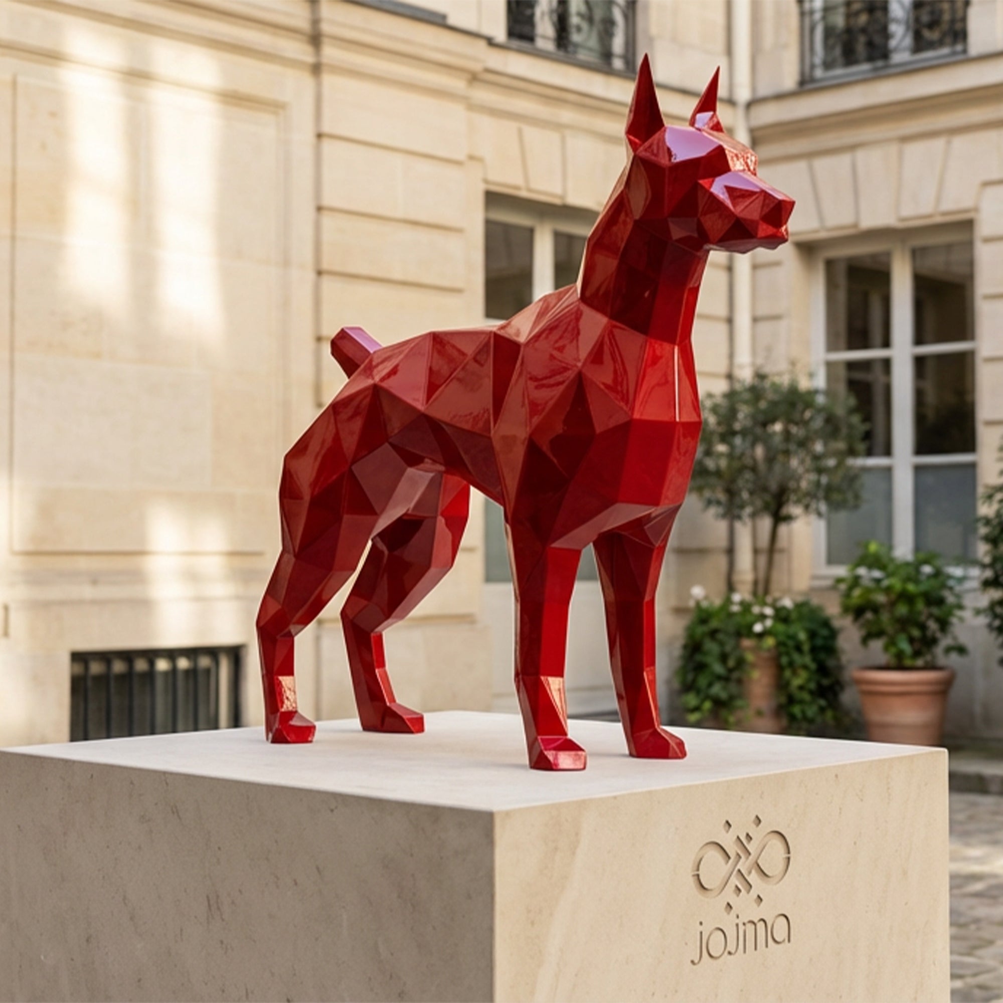 Sculpture doberman Petite Format