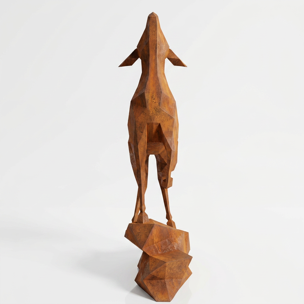 Petite Sculpture Gazelle Contemporaine